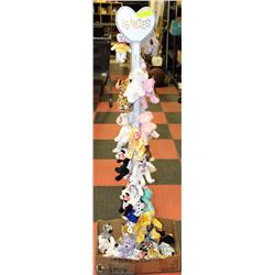 ESTATE OF TY BEANIE BEAR DISPLAY WITH ALL BEANIE