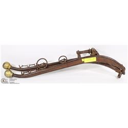 SET OF ANTIQUE HORSE HAMES