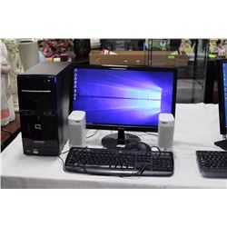 HP PAVILION QUAD CORE DESKTOP W/ WIN 10 PRO/OFFICE