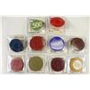 Image 1 : 10 ASSORTED VINTAGE POKER CHIPS