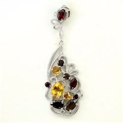 Stunning Natural Garnet Pendant