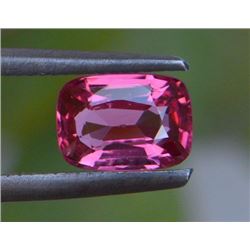 Natural Cushion Burma Pink Spinel 1.01 Ct - VVS