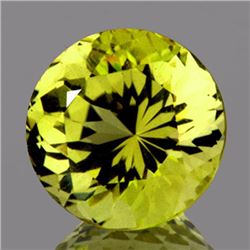 Natural Green Gold Lemon Quartz 10.50 MM - VVS