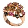 Image 1 : Natural Fancy Tourmaline Ring