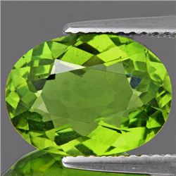 Natural Canary Green Apatite 3.23 Carats(Flawless-VVS1)