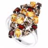 Image 1 : Natural Multi Gemstone Ring