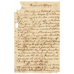 1787 REVEREND DAVID AVERY Founding Pastor of the American Military ALS