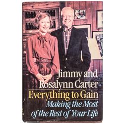 TWO (2) Books Signed by JIMMY CARTER and ROSLYN CARTER