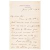 Image 1 : 1895 President Grover Cleveland Executive Mansion Autograph Letter Signed