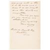Image 3 : 1895 President Grover Cleveland Executive Mansion Autograph Letter Signed