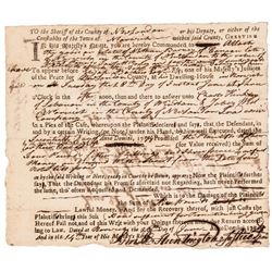 SAMUEL HUNTINGTON Founding Father, Gov, 2x Continental Congress President Signer