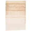Image 2 : Rare 1816 JAMES MADISON Signed Presidential Pardon for smuggling Foreign Goods