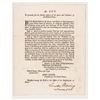 Image 1 : 1797 TIMOTHY PICKERING Signed ACT of Congress by President John Adams + Jefferson