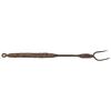 Image 2 : c 1760 Colonial to Revolutionary War Era Set of Hand-Forged Iron Fireplace Tools