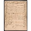 Image 1 : Colonial Currency, PAUL REVERE Mass. August 18, 1775. 11 Shillings Sword in Hand