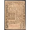 Image 1 : Colonial Currency, Rhode Island May 3, 1775 Two Shilling PMG Choice Very Fine-35