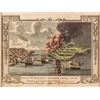 Image 3 : 1781 Engraved View of The Attack on Bunker's Hill + Burning of Charles-Town