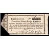 Image 1 : 1790-Dated RI. Providence Great-Bridge Lottery Ticket Gem Crisp Uncirculated