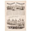 Image 1 : 1852-53, 4 Historical Pages from GLEASON’S PICTORIAL, Boston, Extremely Fine