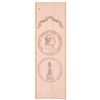 Image 2 : 1856 BENJAMIN FRANKLIN Statue Inauguration in Boston Commemorative SILK RIBBON