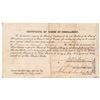 Image 2 : 1863 Draftee Paid $300 Commutation Money Civil War Certificate + CDVs Identified
