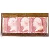 Image 1 : Encased Postage Stamp. FEUCHTWANGER Eagle Design. 9 Cent Strip. Choice Near New