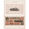 Image 1 : Historic Vignette & Obsolete Note Four Item Group Lot Shoe and Leather Bank $100