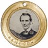 Image 1 : ABRAHAM LINCOLN & HANNIBAL HAMLIN Presidential Campaign Ferrotype