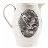 Image 1 : c. 1800 George Washington ASCENDING IN TO GLORY Historical Liverpool Creamware