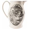 Image 1 : c 1800 George Washington Historical Liverpool Creamware Pitcher, US Ship + Eagle