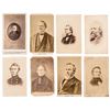 Image 1 : Collection of Eight (8) Different Presidential and Political Carte de Visites