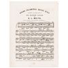 Image 2 : 1847 Portrait of Gen. Zachary Taylor on Grand Triumphal Quick Step Music Sheet