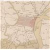 Image 2 : 1777 Handcolored Map titled: A Plan Of The City and Environs of Philadelphia, by Lotter