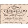 Image 2 : 1847 Hand-Colored Map titled A New Map of VIRGINIA... by S. Augustus Mitchell