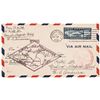 Image 1 : Airmail Stamp Scott C18 Graf Zeppelin 1st Europe Pan-America Round Flight Cover