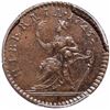 Image 2 : 1723 Wood's Hibernia Farthing. D:G: REX. Type. 11 Harp Strings. PCGS MS-63 BN