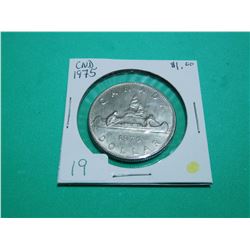1975 Canada Silver Dollar
