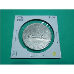 1981 Canada Silver Dollar