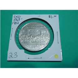 1837-1982 Canada Confederation Silver Dollar
