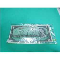 1967 Canada $1 Bill Centennial 1867-1967 Beattie/Rasminsky