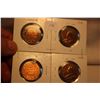 Image 1 : Group of 4 Canada Large Cents - 1917, 1918(2), 1919