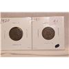 Image 1 : 2 Canada Small Cents - 1920, 1921