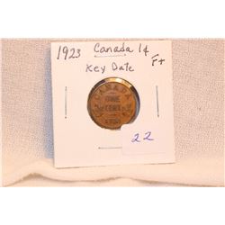 Canada 1923 Small Cent - Key Date