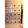 Image 2 : 20 Canada Proof-like Five Cents - 1981 to 2000 (in 2 x 2 holders)