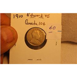 1910 Canada Edward VII Ten Cent