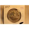 Image 1 : 1937 Canada George VI Silver Dollar