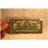 Image 1 : Canada 1937 One Dollar Banknote - R/N 6639721