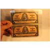 Image 1 : 2 Cdn. 1937 Two Dollar George VI Banknotes - Coyne/Towers