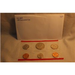 1987 Uncirculated Coin Set - U.S. Mint
