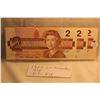 Image 1 : Canada Two Dollar Bills (4) 1986 - In Sequence
